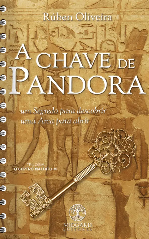 Caderno A Chave de Pandora Rúben Oliveira Midgard Editores